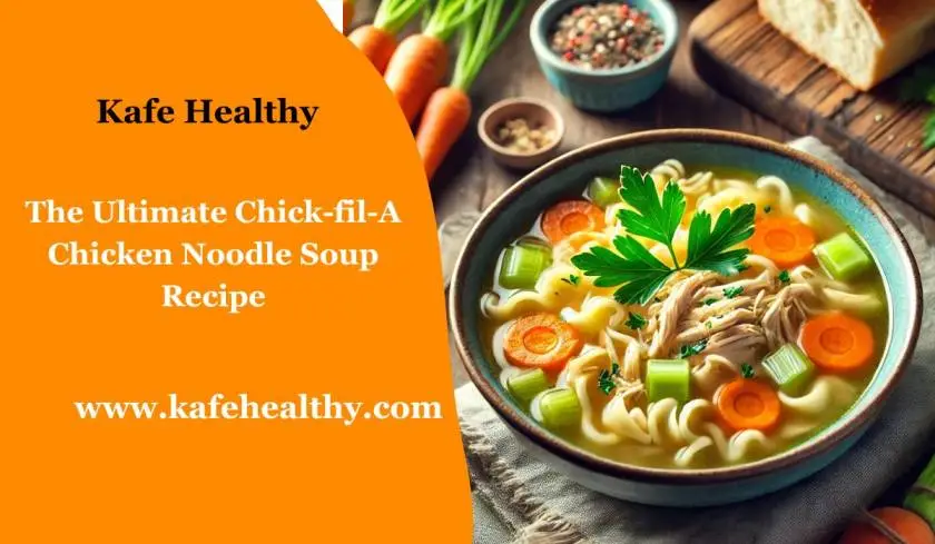 The Ultimate Chick-fil-A Chicken Noodle Soup Recipe: A Deliciously Easy Guide